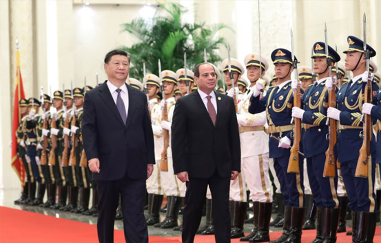 习近平同埃及总统塞西举行会谈